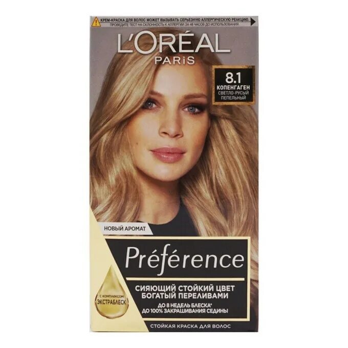 Краска для волос L'Oreal Paris RECITAL PREFERENCE "СУПЕР Preference Капенгаген