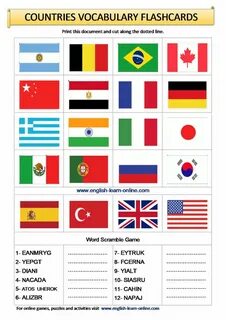 Country vocabulary