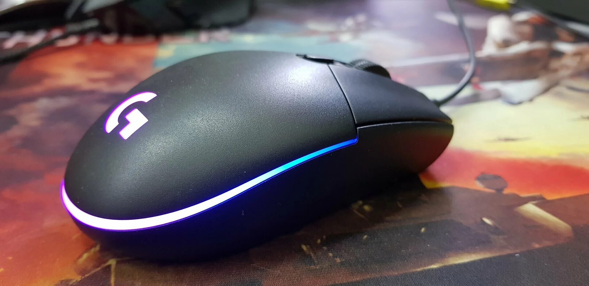 Игровая мышь logitech g102 lightsync