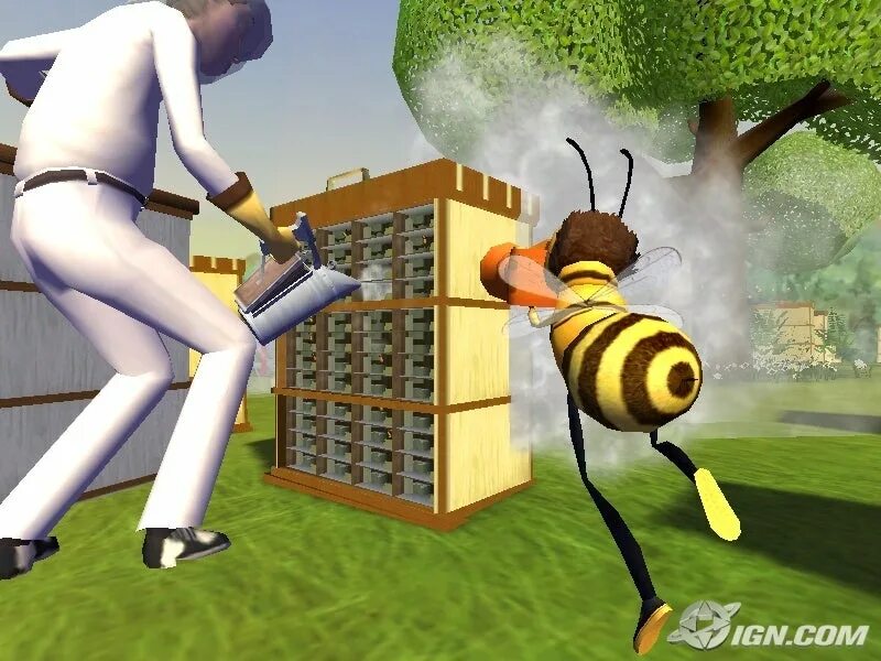 Включи игру пчела. Би муви 2. Bee movie игра. Би муви медовый заговор игра. Игра про пчелу Bee movie.