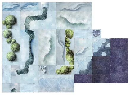 Ice Cavern Map