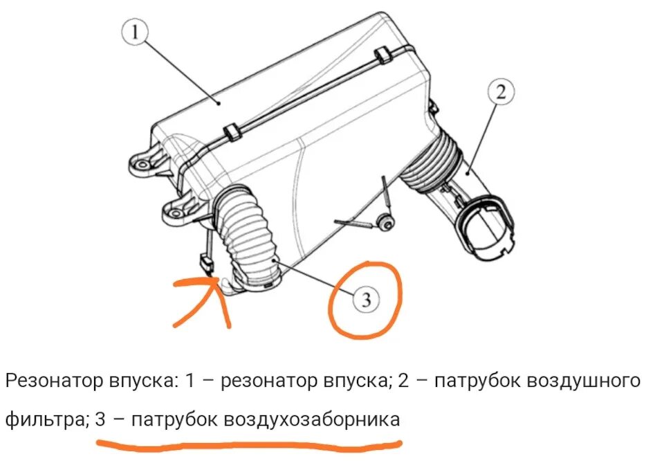 Для чего нужен резонатор воздушного фильтра