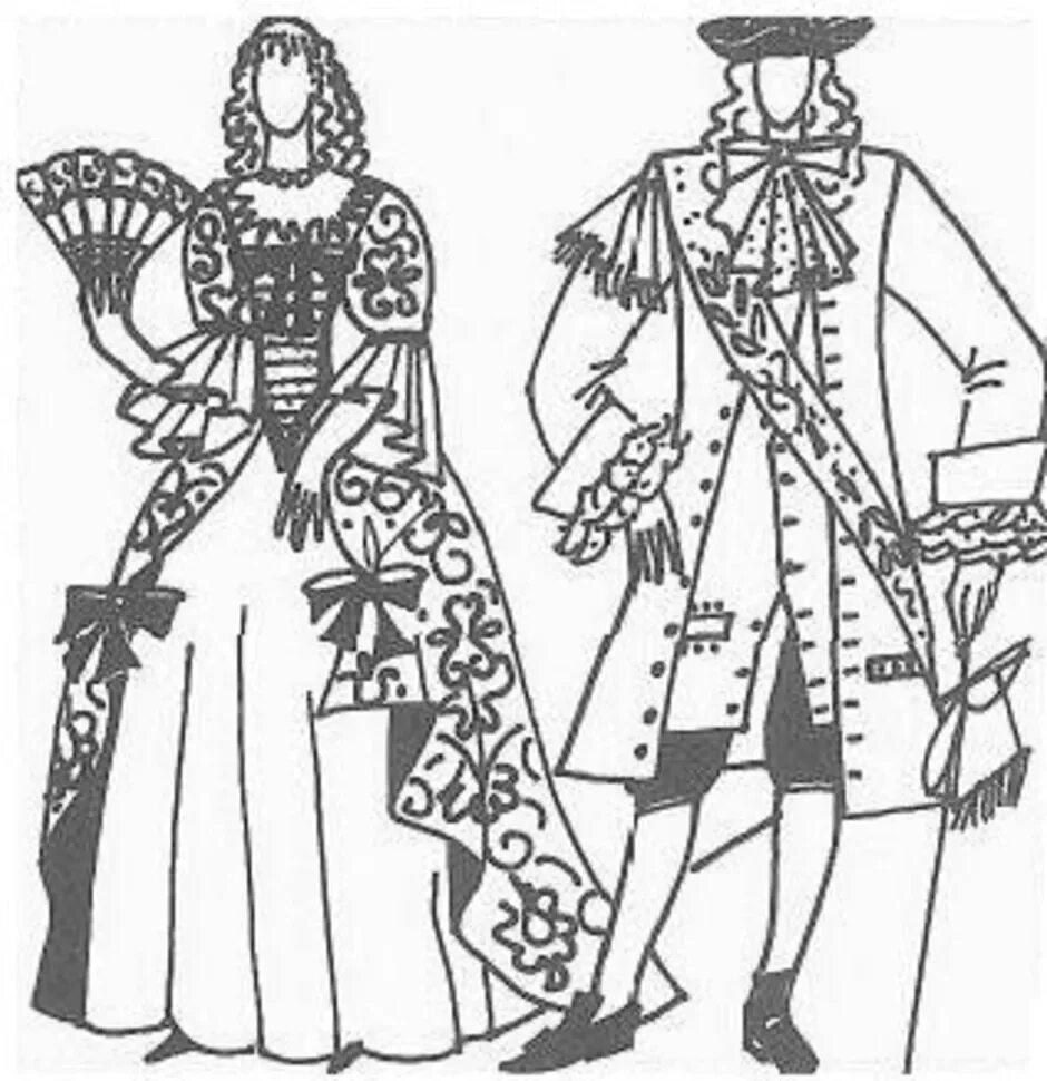 Костюм западной европы 17 века. Эскиз костюма Западной Европы 17 века. Мужской костюм эпохи Барокко 17 век. Западноевропейский костюм 17 века рисунок.