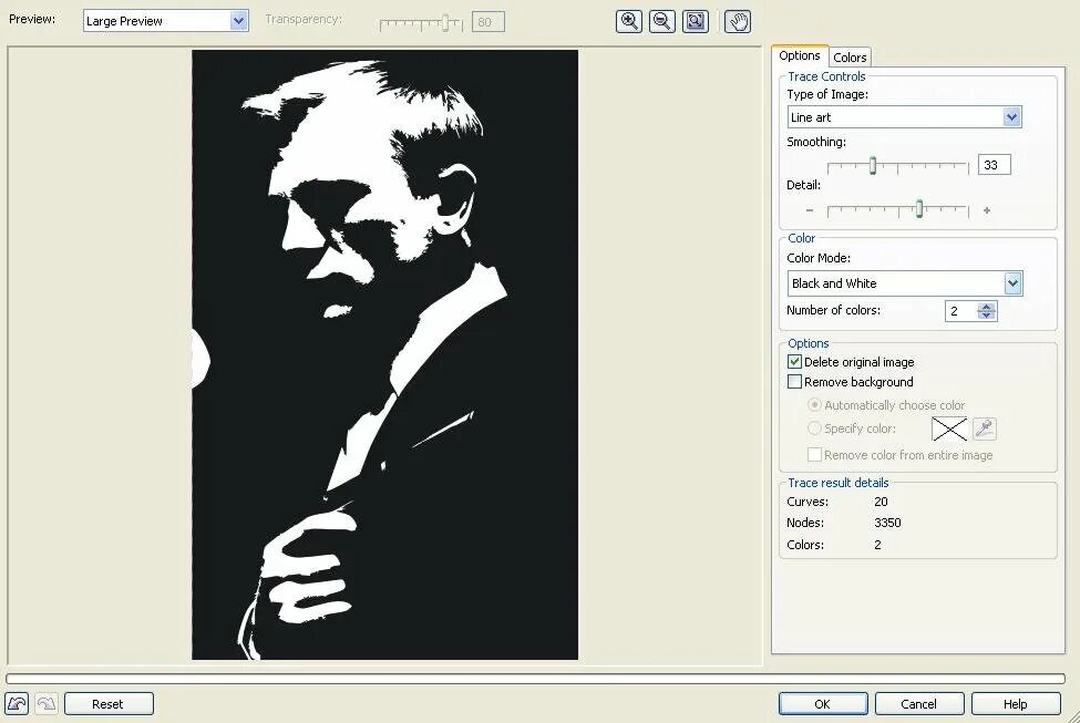 Преобразовать фотографию в черно белый рисунок. Трассировка изображения в кореле. Преобразовать в векторное изображение. Программа для трассировки изображений. Преобразование изображения в векторное