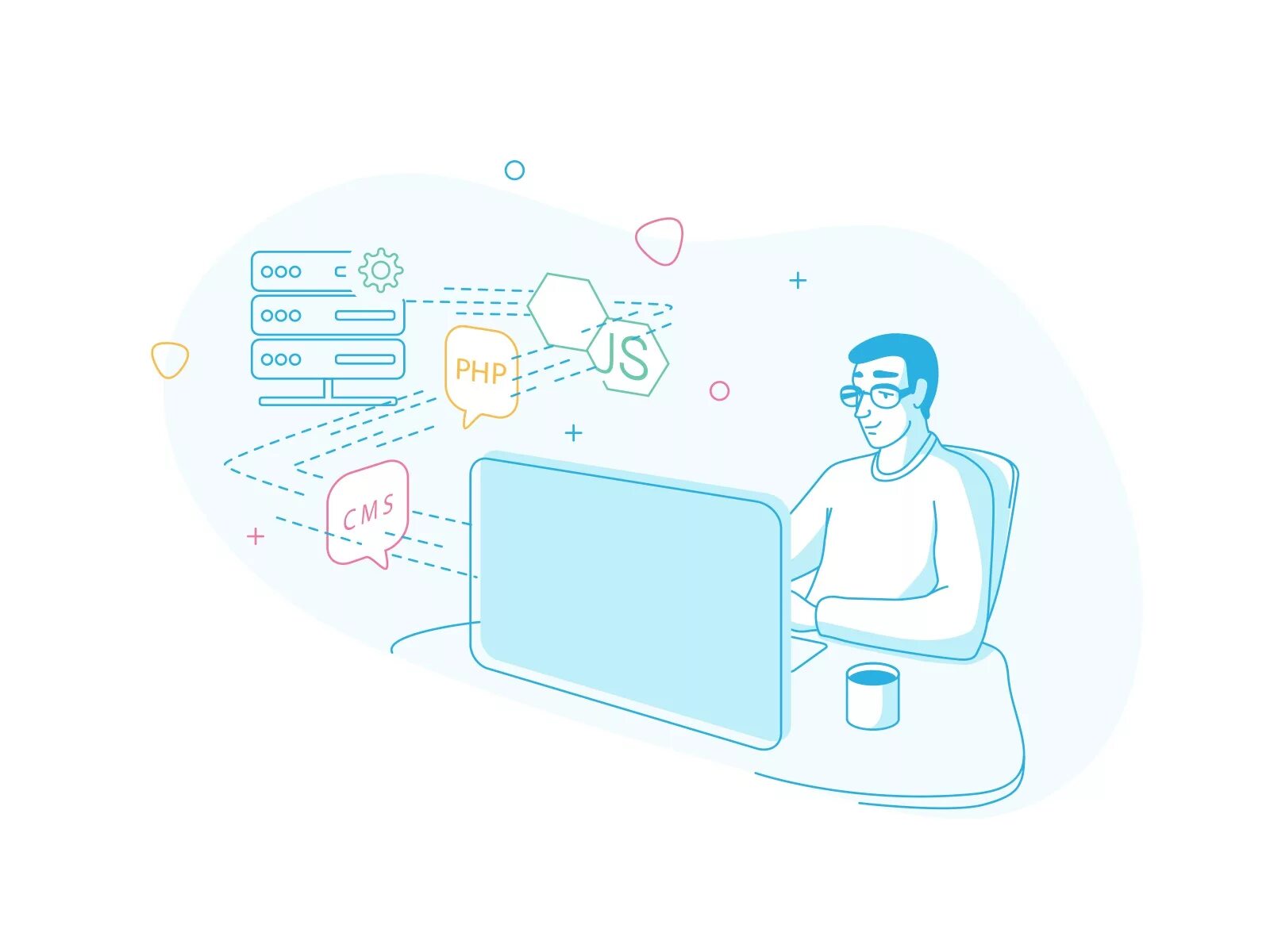 Frontend platform. Фон backend разработчик. frontend иллюстрация. фронтенд разработчик иллюстрация. фронтенд разработка изображения.