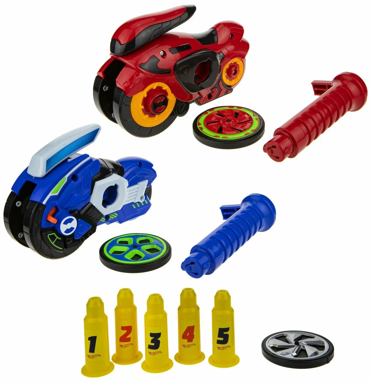 Hot Wheels Spin Racer Deluxe Set (2 пуск. Механизма + 3 диска, с аксесс., 16 см, коробка). Хот Вилс спин рейсер. Набор hot Wheels Spin Racer Deluxe Set 1toy т19375. Спин рейсер игрушка.