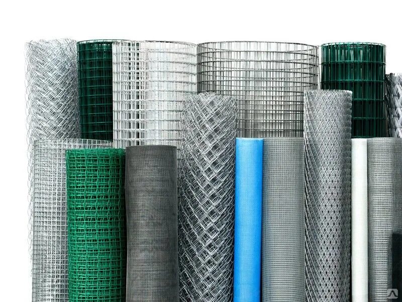 Сетка пвх 1,0х20м яч. Сетка рабица. 50*50*1,6 (1,5х25м). Сетки различные. 2.