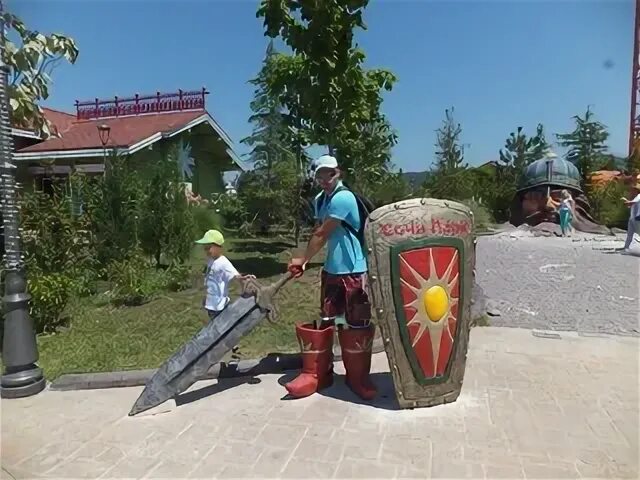 Богатырская застава сочи парк