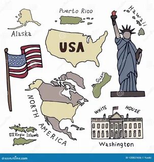 Рисунки страны сша