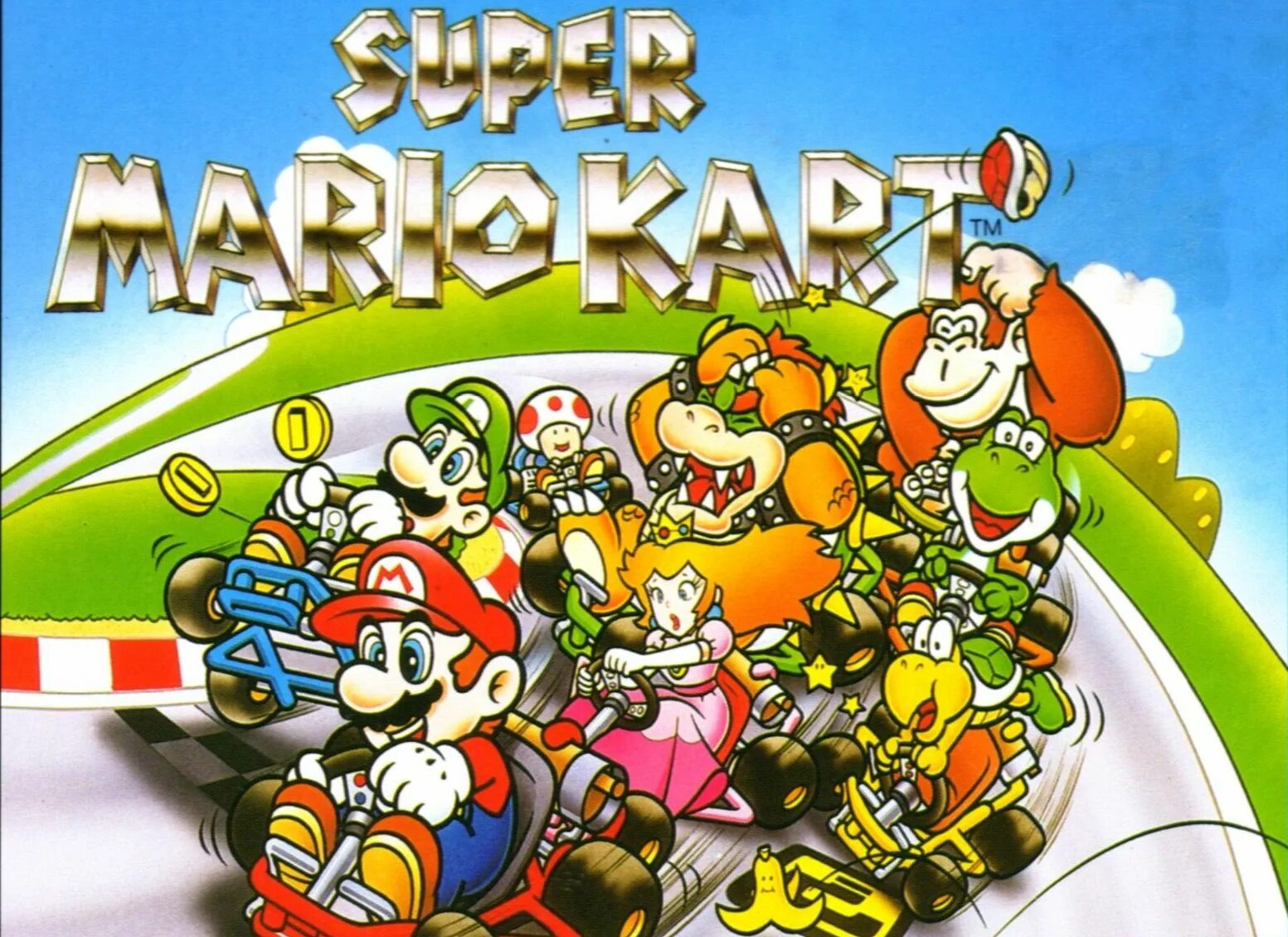 Mario Kart 1992. Super Mario Kart Snes. Супер Марио Нинтендо. Супер Марио карт 1992. Игра супер марио супер нинтендо