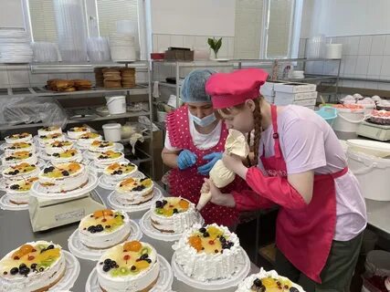 Кондитерская цех тортов