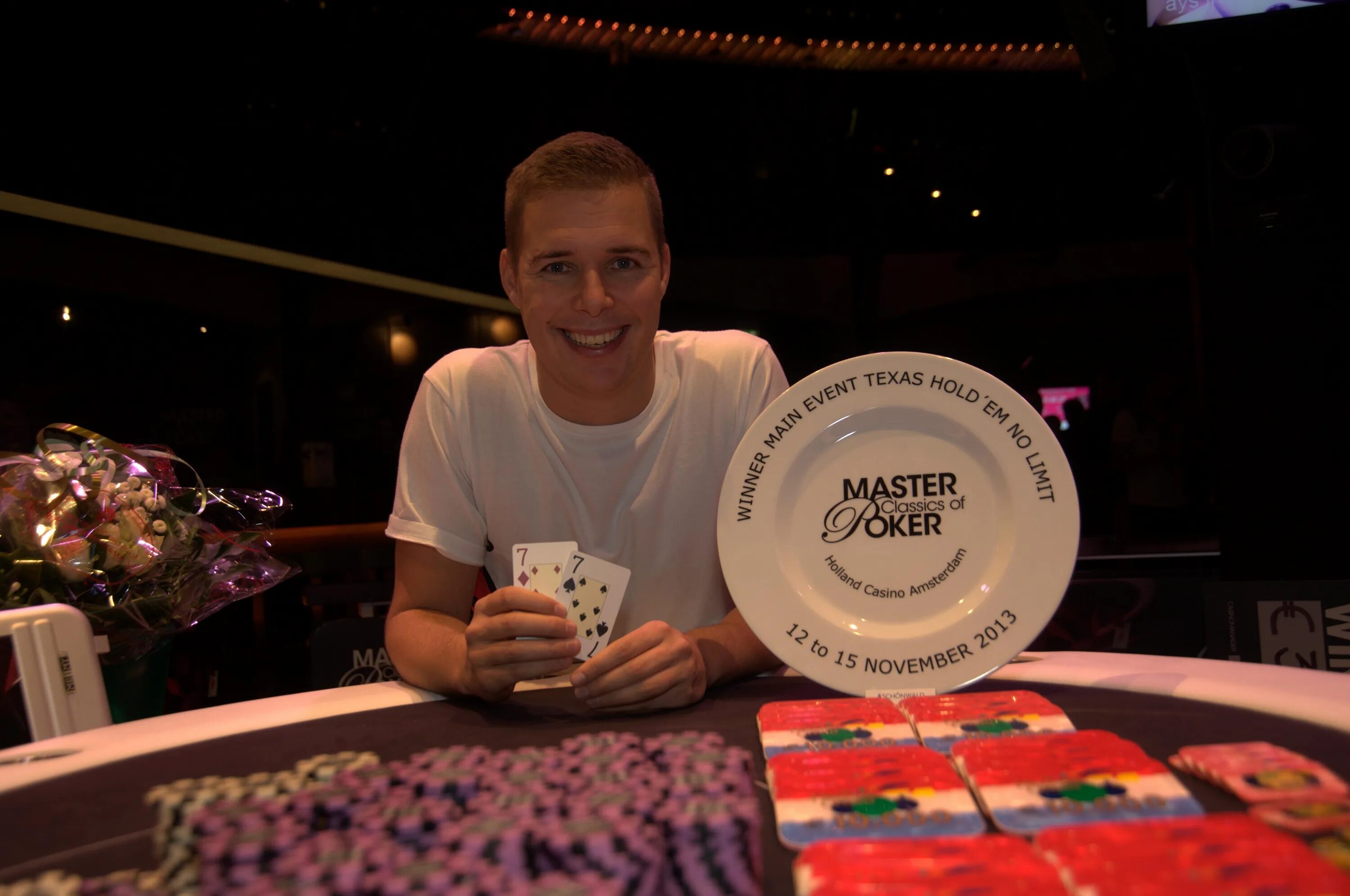 O master. Eric Persson Poker. Был в Мастерс Классик.