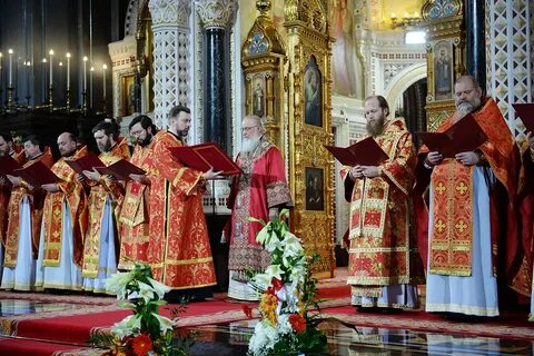 Пасхальное богослужение в храме текст