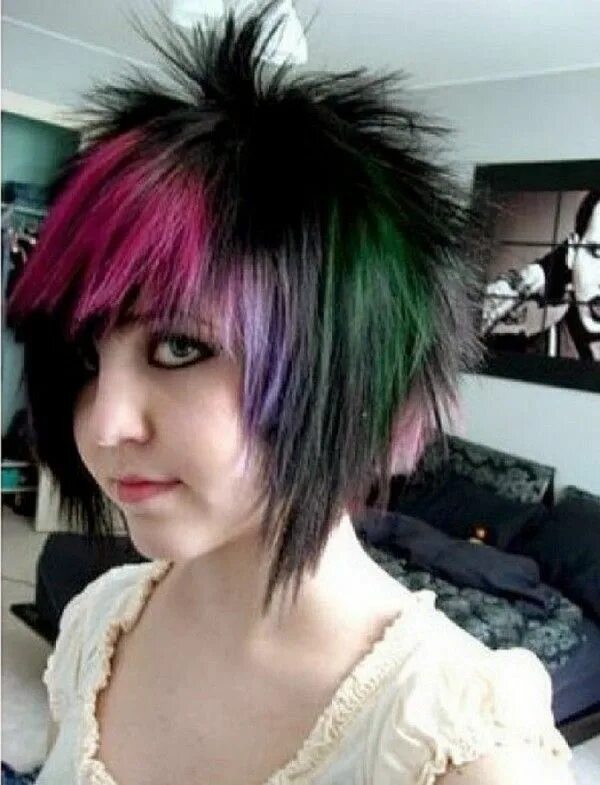 my sweet journal: Amber McCrackin Emo haircuts, Emo girl hairstyles, Emo scene h