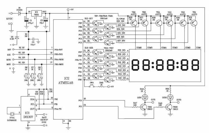 Принципиальные схемы часов. Часы электронные VST 716-4 схема. Принципиальная схема электрических часов. Секундомер СТЦ-2м схема. Часы chq508b схема электрическая