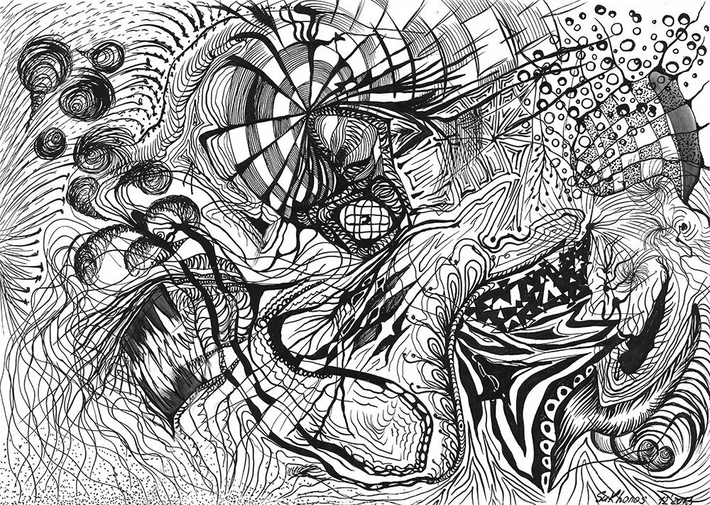 абстрактная графика. декоративный пейзаж графика. декоративный пейзаж в графике. такой графикой. современная графика.