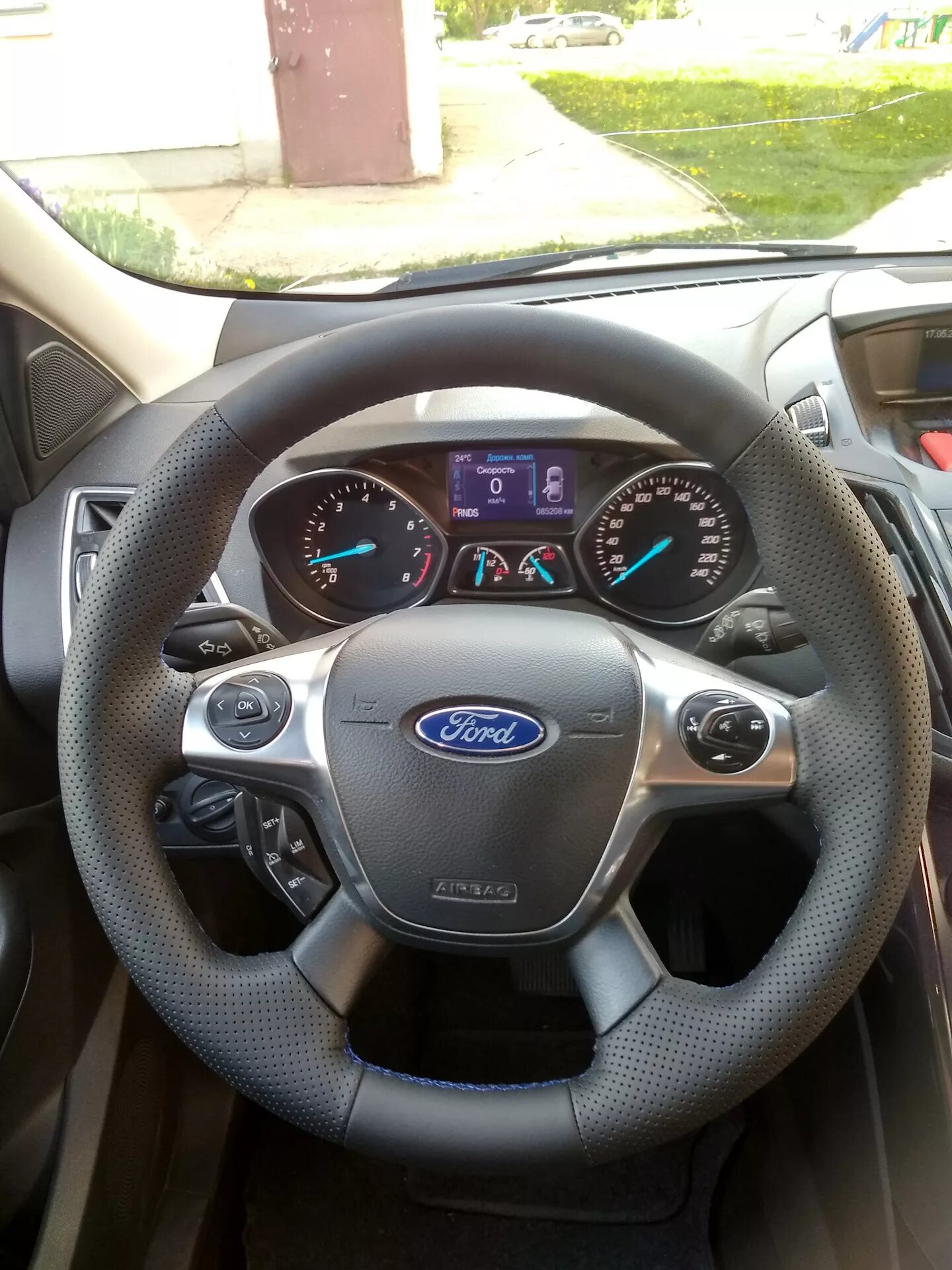 Как снять руль куга 2 Новый руль ST "спасибо" FORD ECOSPORT