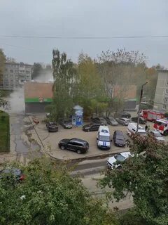 Сгорела пятерочка