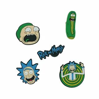 2023-08-09. Rick and Morty Shoe Charms for Crocs rick and morty cro...