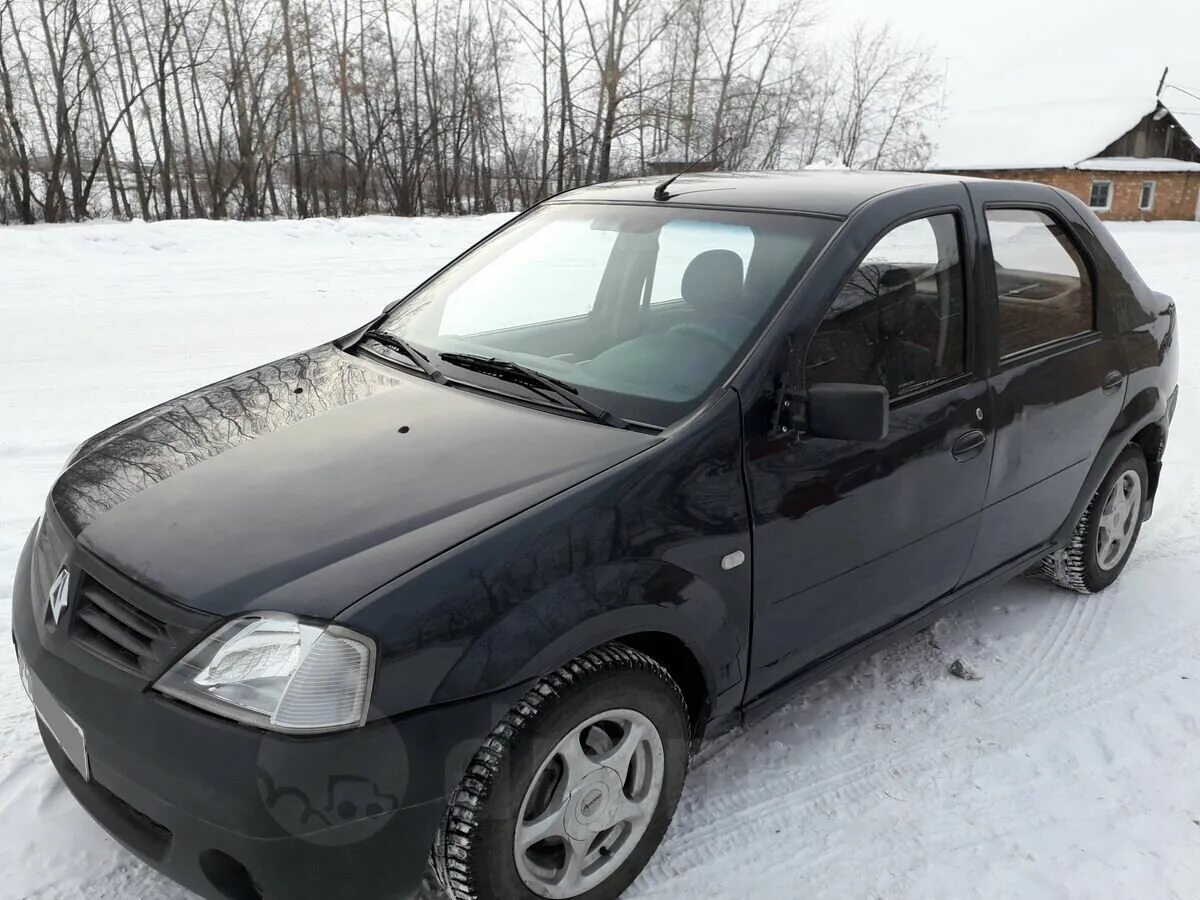Renault Logan (1G) 1.6 бензиновый 2009 СЕРЫЙ на DRIVE2