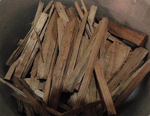 дубовую щепу своими руками