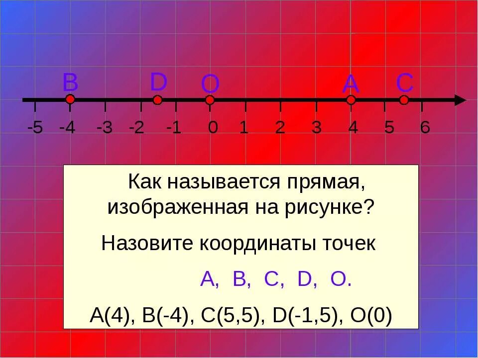 Какую прямую называют координатой