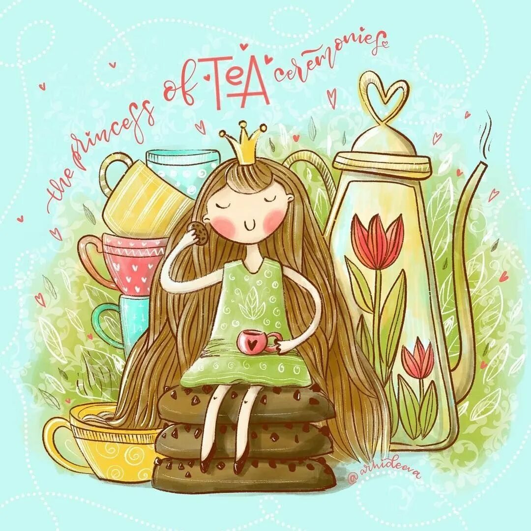 Чай рисунок. Чаепитие рисунок. Нарисовать девочку с чаем. Девушка с чаем иллюстрация.