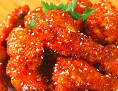 Курица по корейски острая