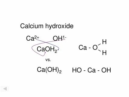 Ca oh 2 licl