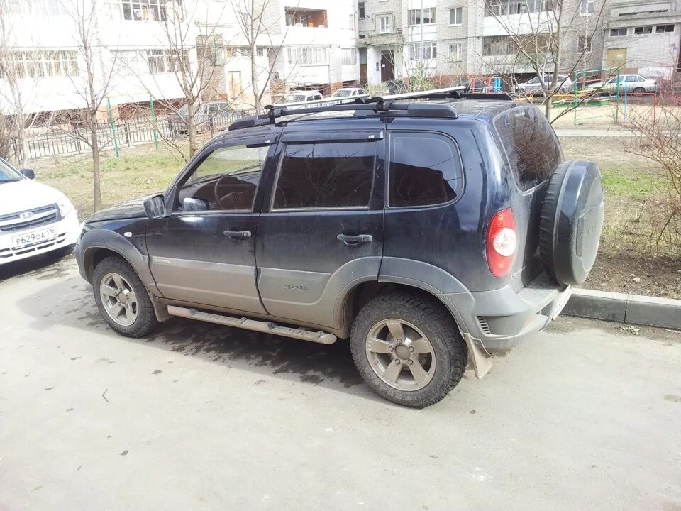 Рейлинги APS. - Chevrolet Niva, 1,7 л, 2006 года аксессуары DRIVE2