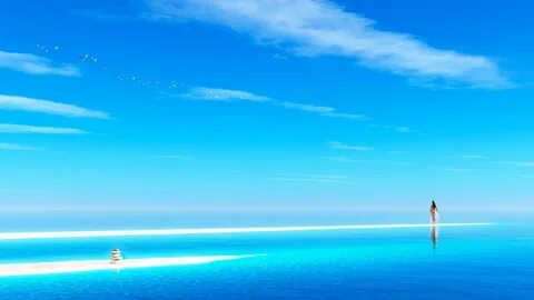 Blue walk