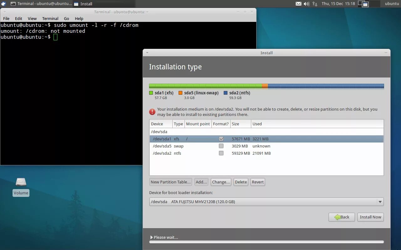 Установить linux на внешний диск. Установка linux портит жёсткий диск. windows как удалить ubuntu с другого жесткого диска.