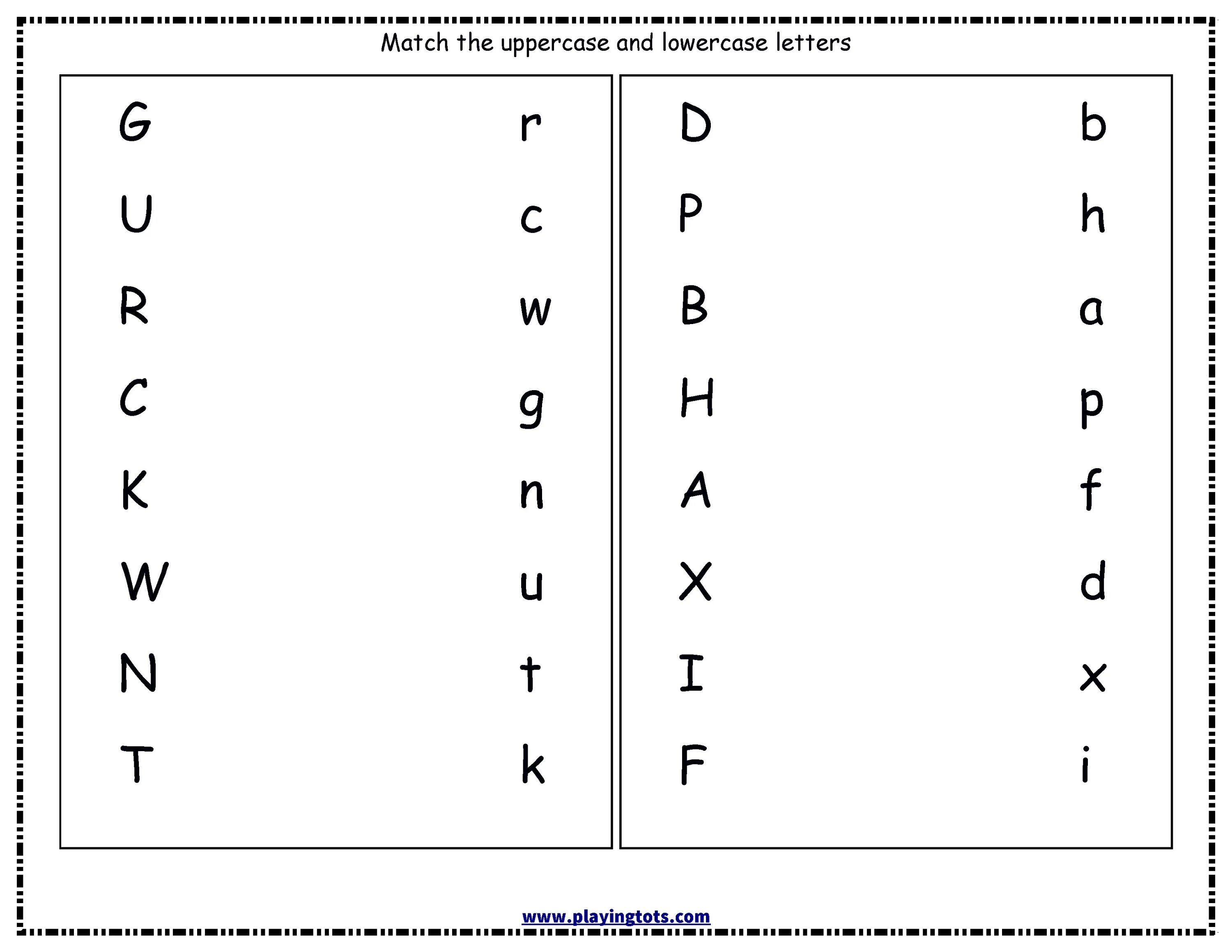 Must include an uppercase letter. Alphabet matching worksheets. abc matching. alphabet match worksheets. uppercase and lowercase letters.