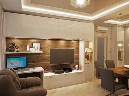 Дизайн кухни гостиной 25 кв м
