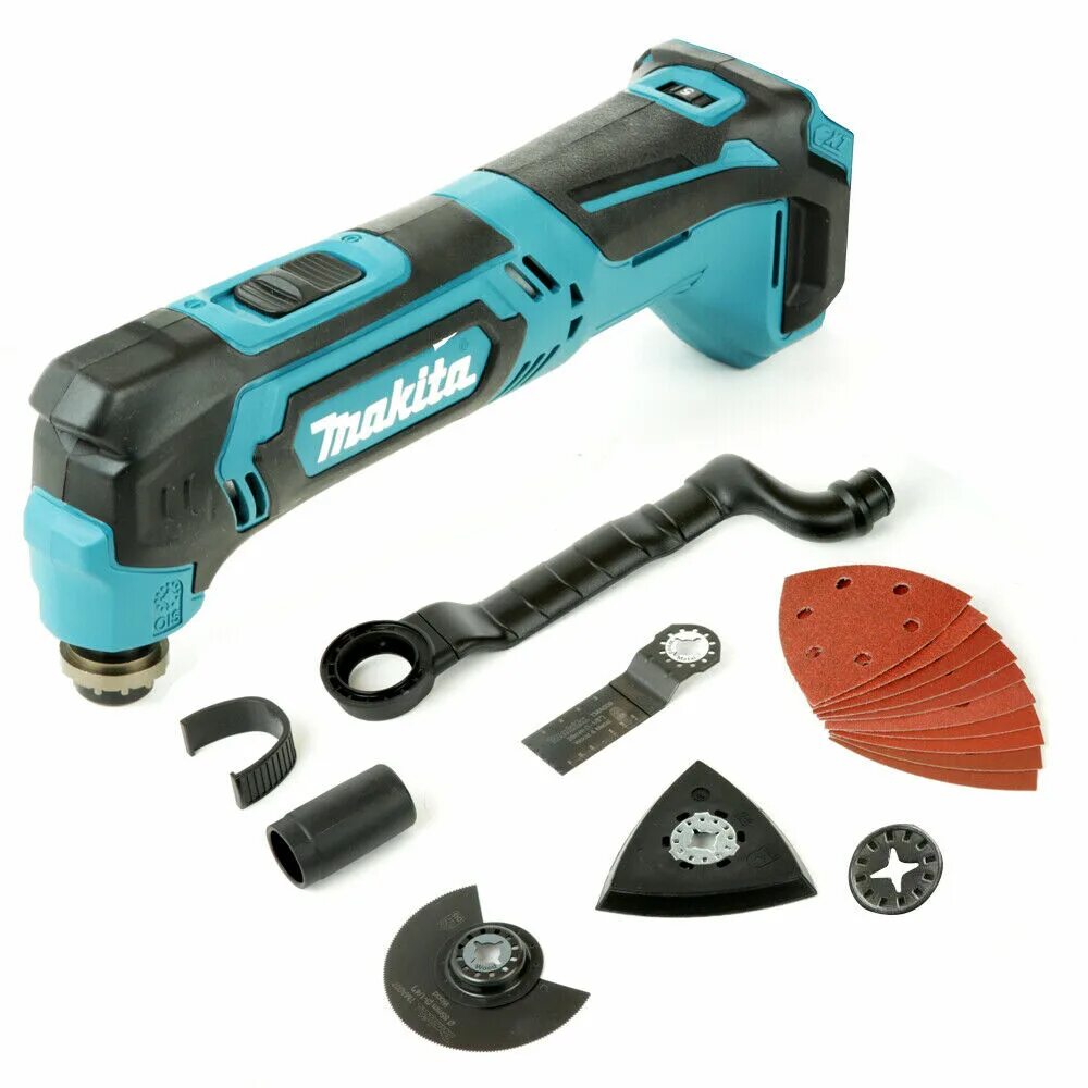 Makita tm30dz комплект насадок. набор инструментов makita clx 206 x1. реноватор makita tm30dz. аккумуляторный реноватор makita tm30dz. мультитул makita tm30dwye.