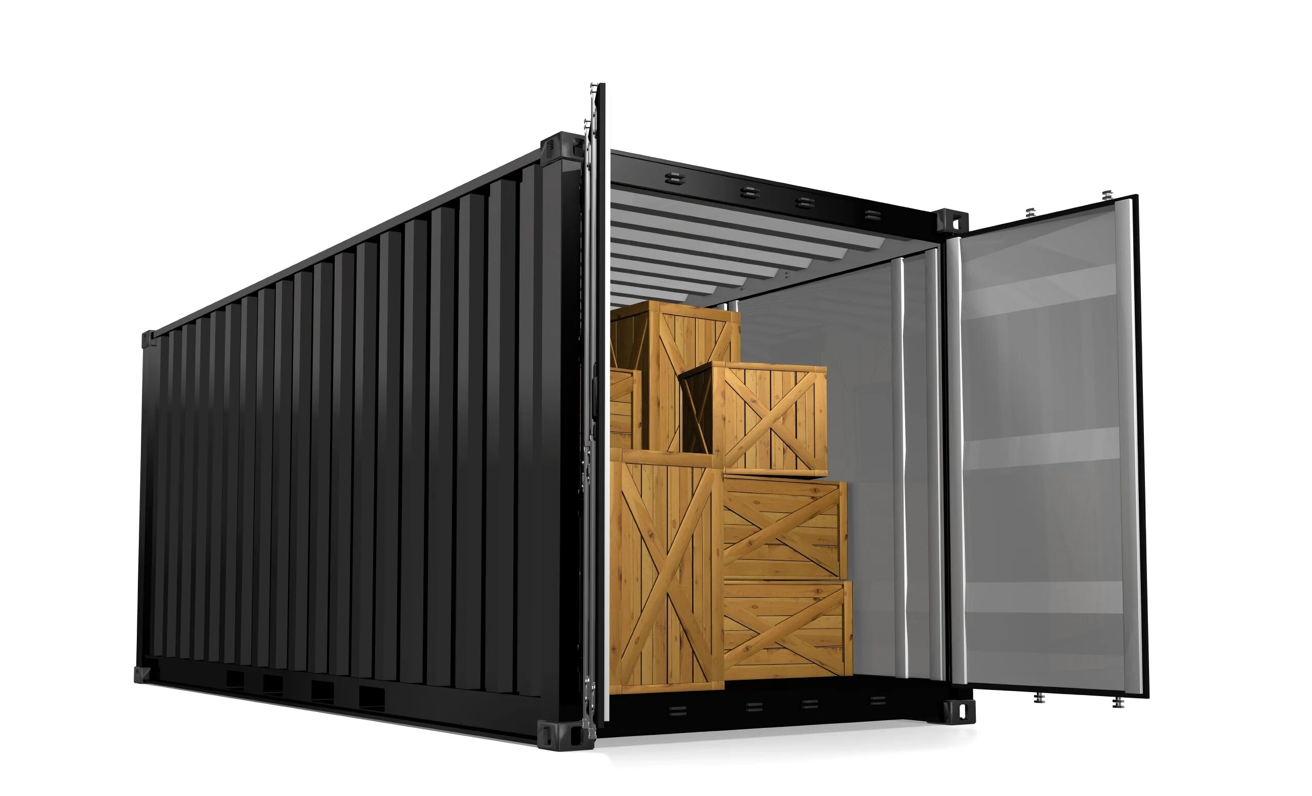 Shipping container rust