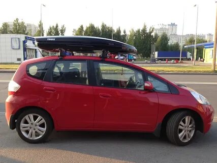 Honda fit крыша