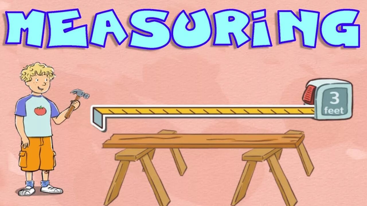 Couldn&#039;t measure. Measure for kids. measurement for kids. let&#039;s measure. measure card for kids.