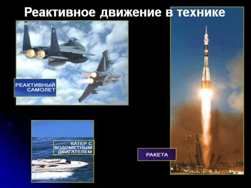 Тема реактивное движение. Реактивное движение в технике. примеры реактивного движения в технике. реактивноедвидение примеры. реактивное движение в военной технике.
