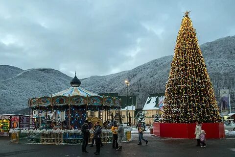 Новогодние праздники в краснодарском крае