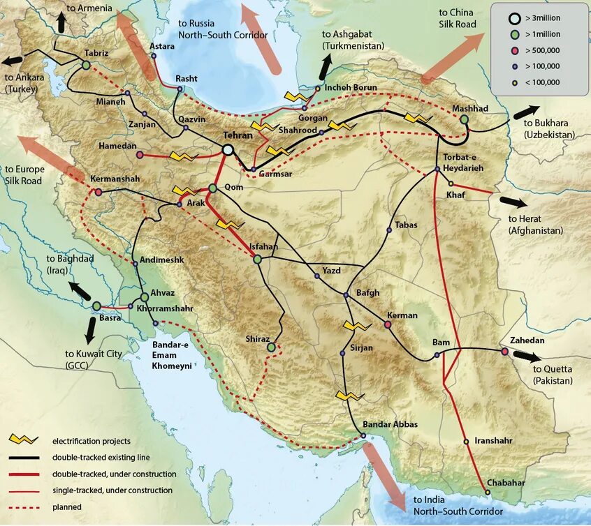 Карта дорог ирана. Схема железных дорог Ирана. Железные дороги Ирана на карте. Карта ЖД дорог Ирана. ЖД дорога в Иран.