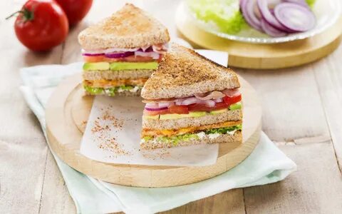 Vegetable sandwich