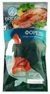 Как заморозить форель стейками