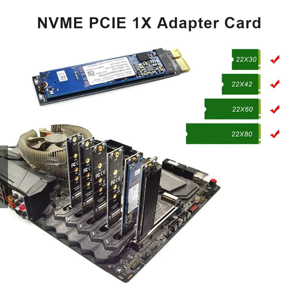 Ssd pcie 5.0. Переходник PCI Express m.2 NVME. Адаптер m.2 SSD 2230-to-2242. Переходник к SSD на PCI 4. Адаптер с m2 Key m SSD на PCI-E.