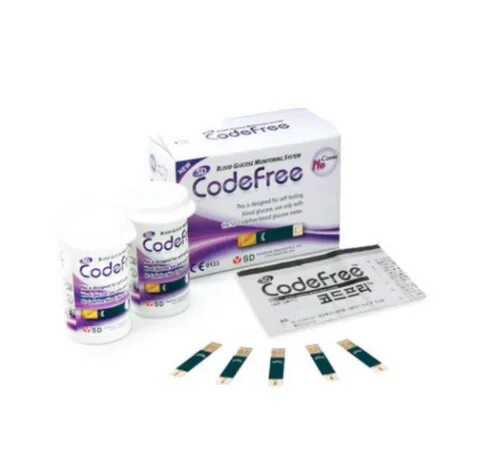 Glucose strip. Glucose strip