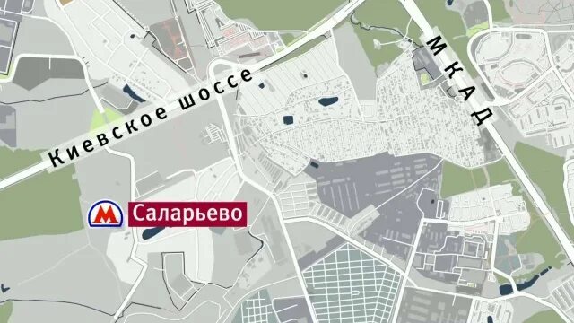 Саларьево как добраться на метро. Саларьево как добраться на метро