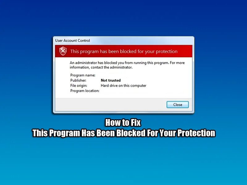 Blocked for. This user has blocked you. This Drive is blocked. Malware Protection. How to fix this