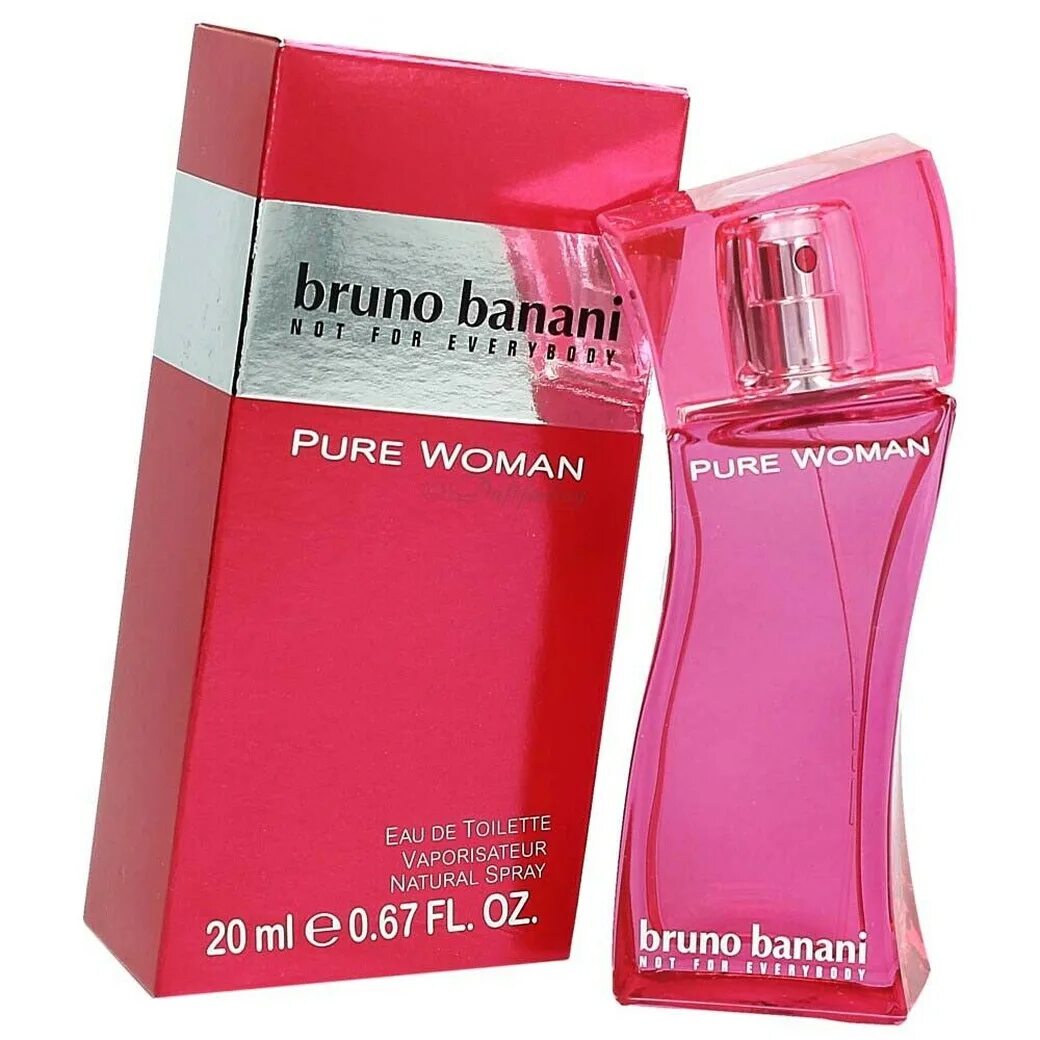 Bruno banani pure. Bruno Banani Pure woman. Bruno Banani Pure woman ( EDT 30 ml + g/g 50 ml ).