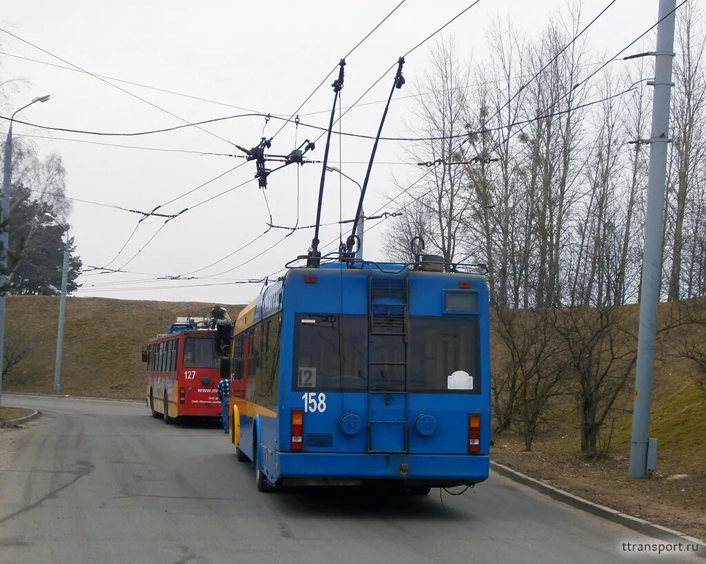 Троллейбусное управление Гродно.