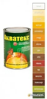 Краска по дереву акватекс для наружных